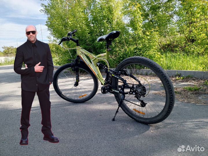 Велосипед двухподвес 24