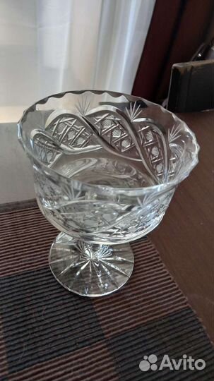 Креманка хрусталь СССР