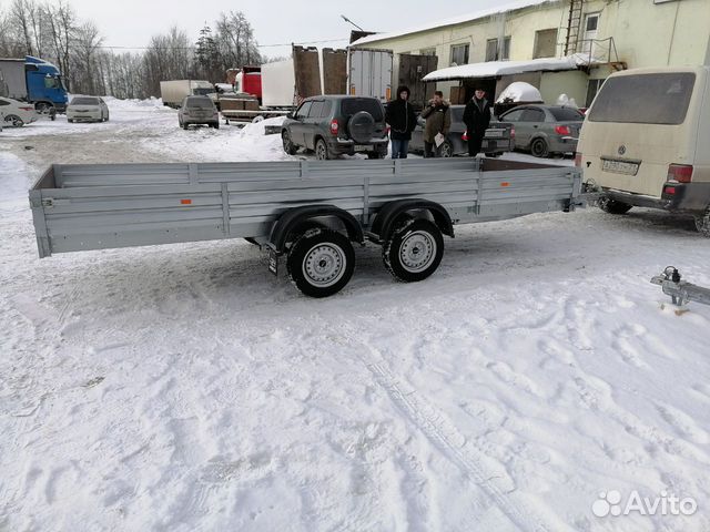 Прицеп легковой, двухосный,оцинкованный от мзса