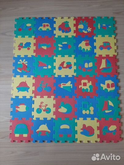 Коврик-конструктор для ребенка