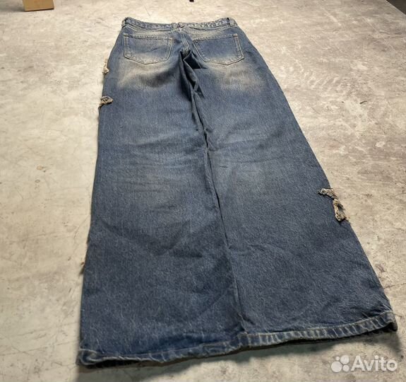 Широкие джинсы Jaded London Stars Opium Y2K