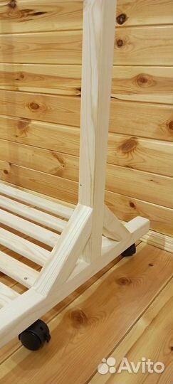 Вешалка напольная дерево новая