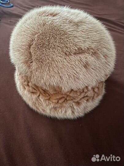 Шапка норковая женская бу