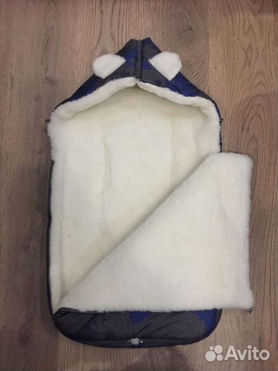 Зимний конверт в коляску