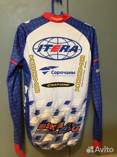 Джерси для велосипеда с длинными рукавами