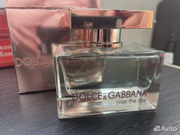 Туалетная вода dolce gabbana rose the one