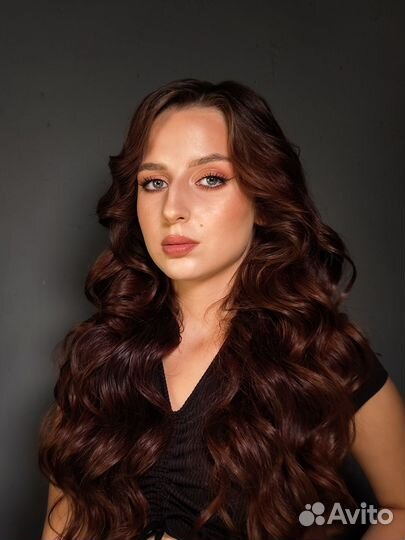 Макияж прически