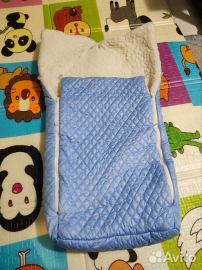 Зимний конверт в коляску