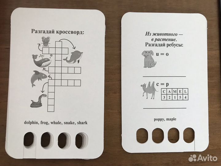 Развивающие карточки