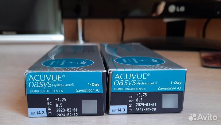 Контактные линзы acuvue oasys