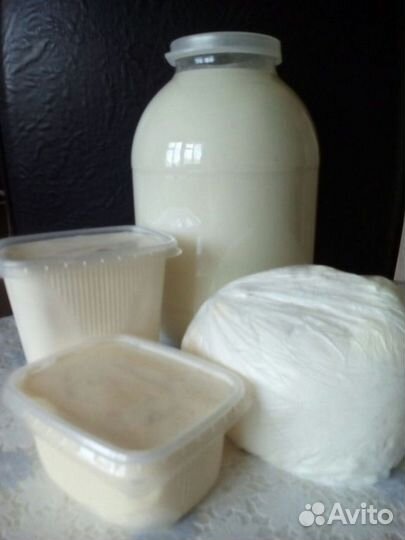 Молоко, сметана,творог (Домашнее)