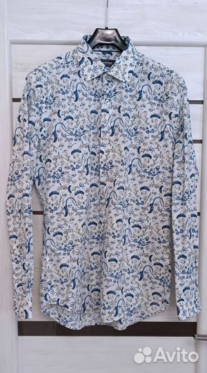 Рубашка мужская нарядная Dressmann размер М 48-50
