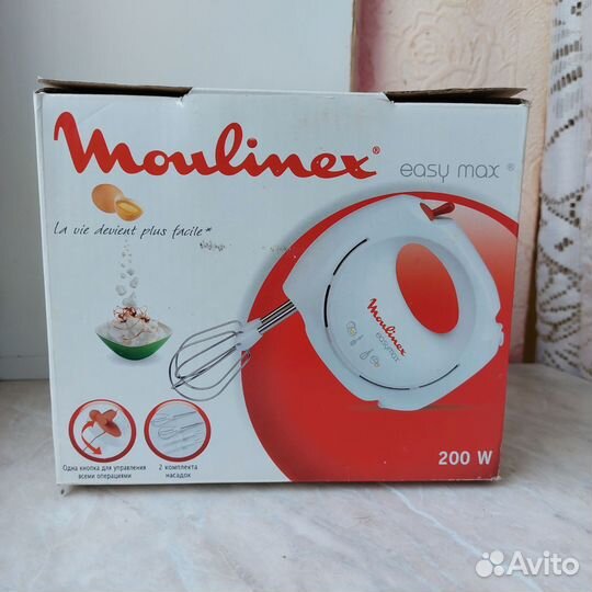 Новый миксер Moulinex