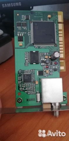 Спутниковый тюнер S-1401 (Philips saa7146ah)
