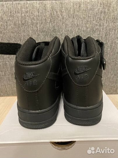 Nike air force 1 mid black оригинал