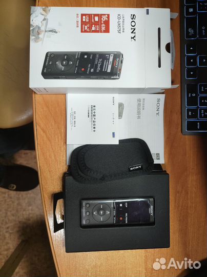 Диктофон sony ICD-UX575F без эксплуатации