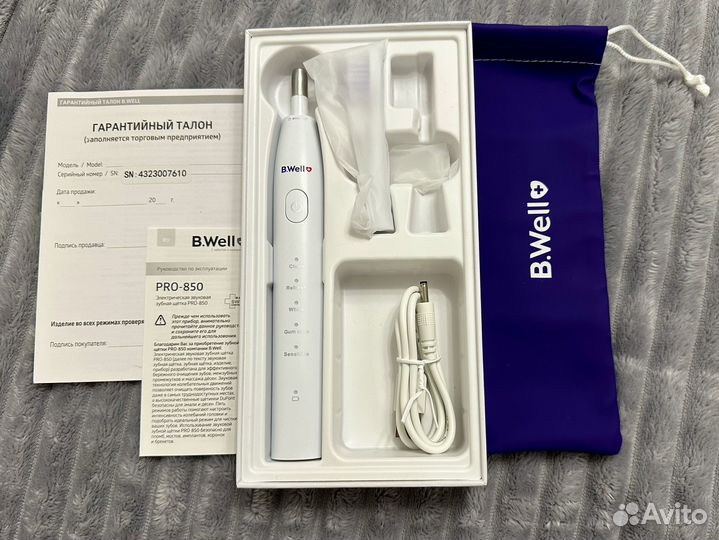 Электрическая зубная щетка B.Well