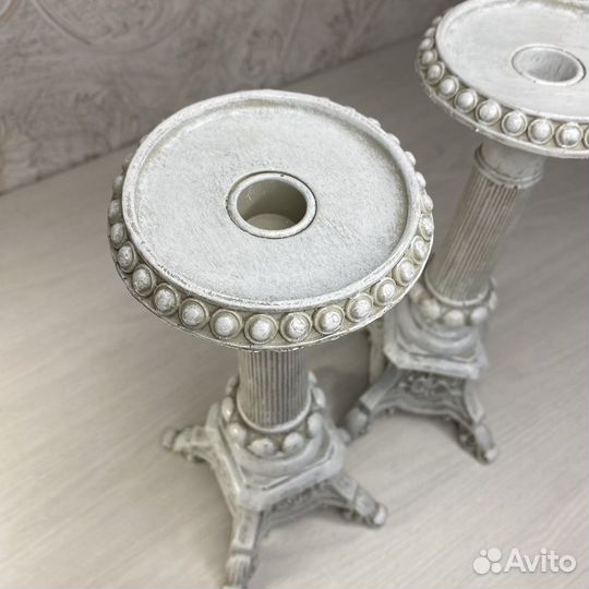 Подсвечники высота 27 см из полистоуна