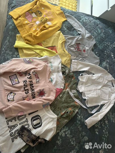 Пакет одежды для девочки 90-98
