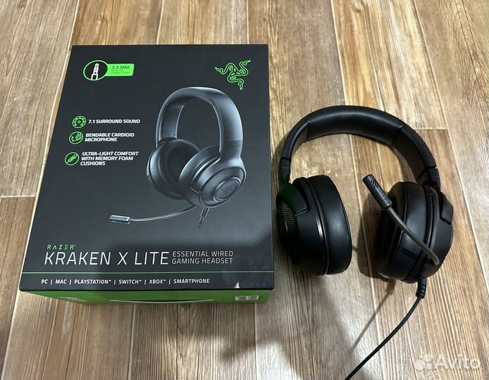 Наушники Razer kraken lite