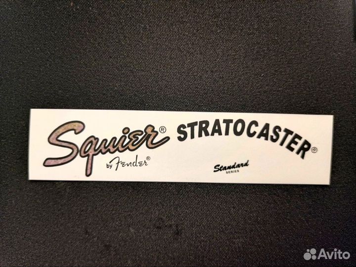 Декали Squier Stratocaster Telecaster Waterslide