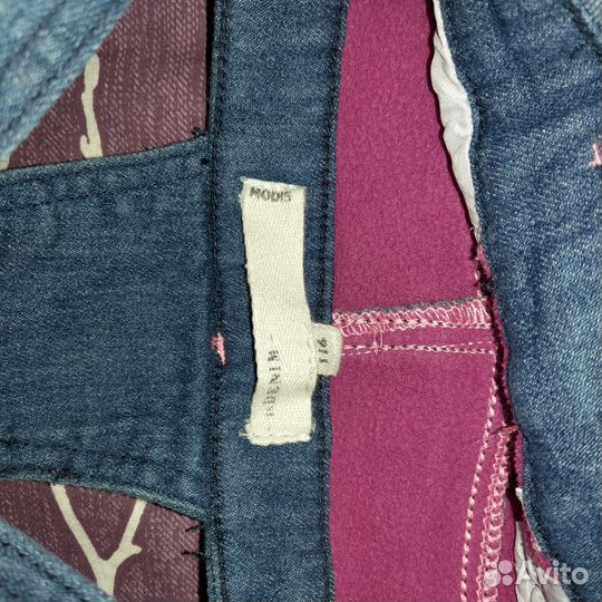 Джинсовый комбинезон для девочки 122 и 134 р-р