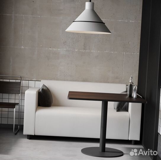 Кожзам диван офисный