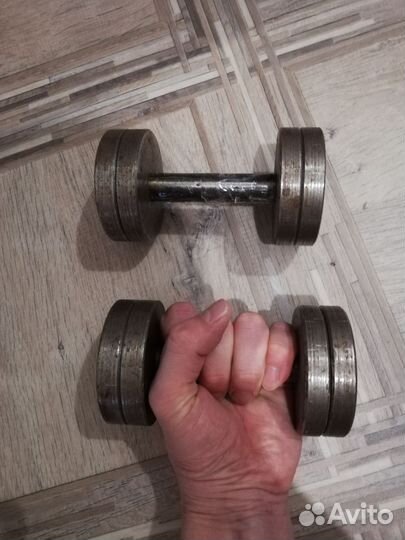 Гантели по 2,5 кг