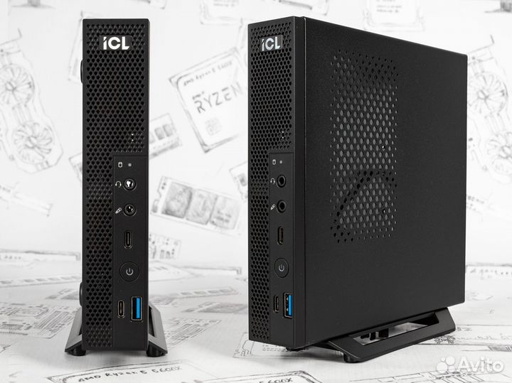 Мини корпус для сборки неттопов