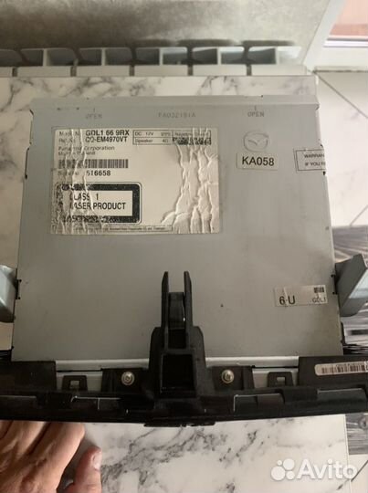 Магнитола на Mazda 6 gh