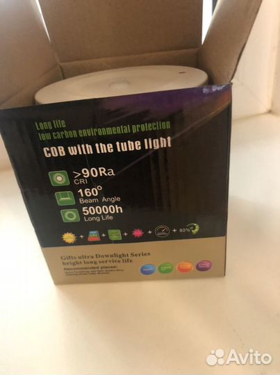 Светодиодный потолочный светильник с поверхностным