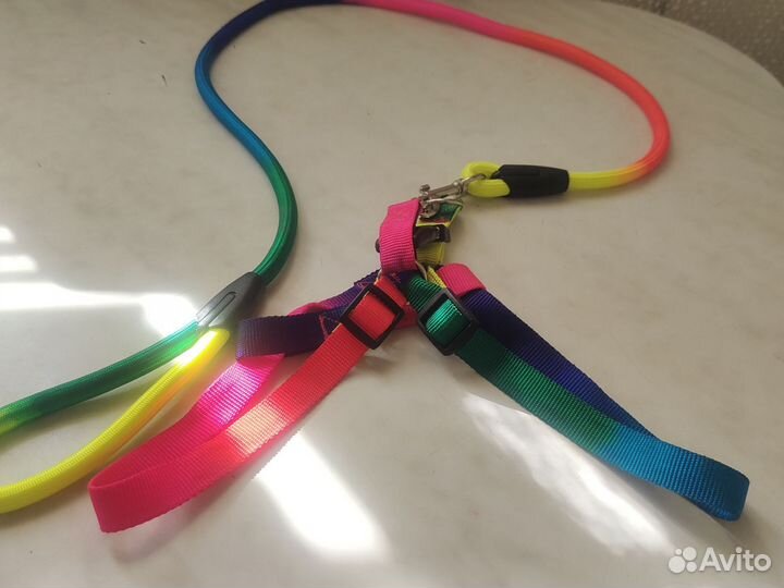 Шлейка для средней собаки