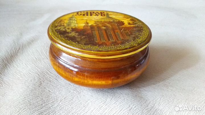 Шкатулка деревянная, ручная авторская работа