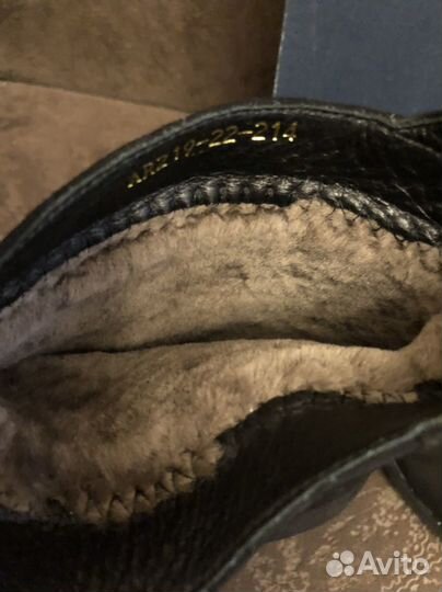 Полусапоги женские зимние 38