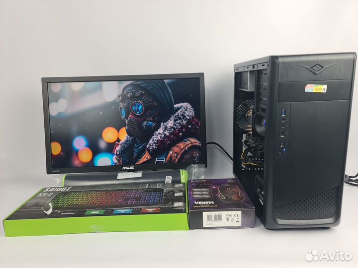 Пк Intel Core i7 / GTX 1660 Super / монитор Asus