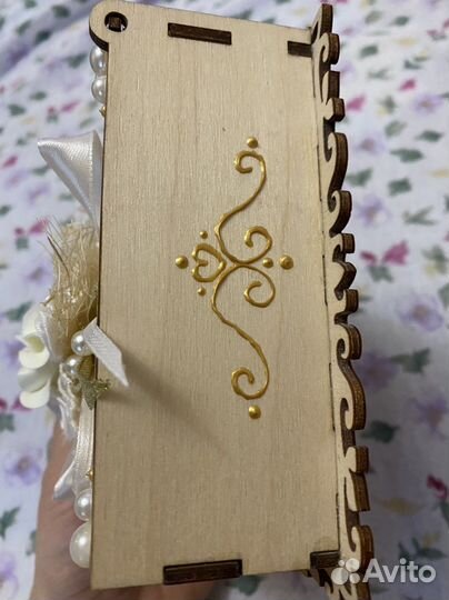 Шкатулка для обручальных колец