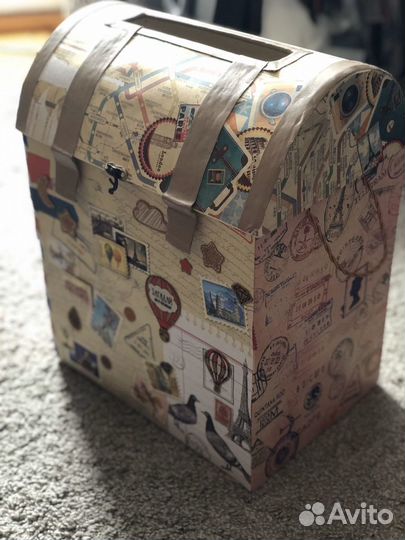 Сундук для денег ручной работы (на свадьбу)