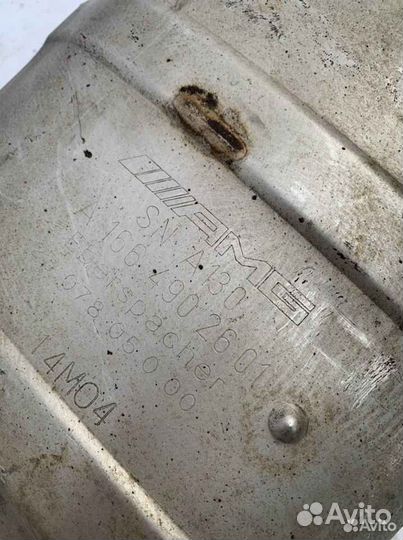 Выхлоп амг Мерседес w166 6.3AMG