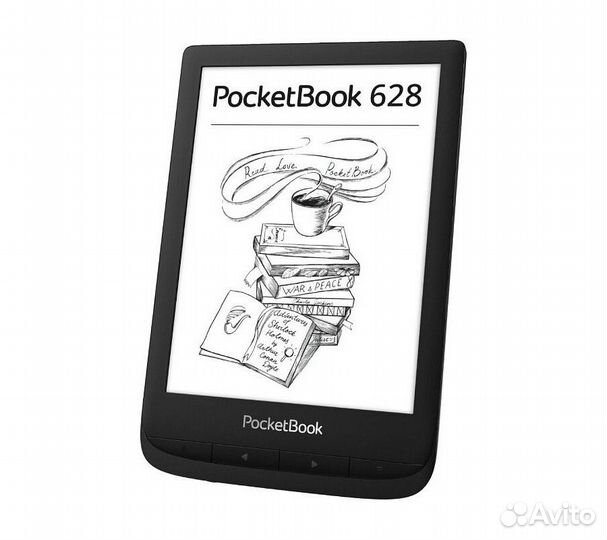 Электронная книга PocketBook 628 Touch Lux 5, черн