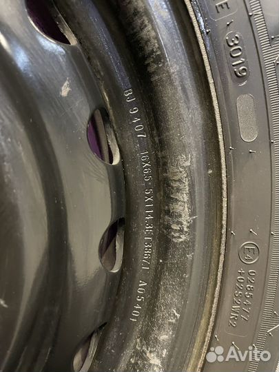 Колеса в сборе r16 зимние
