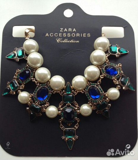 Ожерелье zara