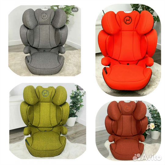 Автокресло cybex solution z i-fix plus в наличие