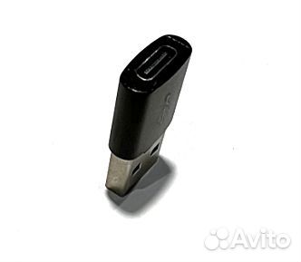 Переход USB Type-C(F) - USB3.0(M) T09 Black 013314