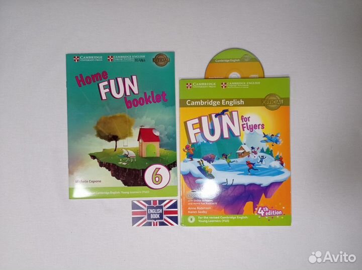 Fun for flyers / комплект (SB,HB,CD) новый