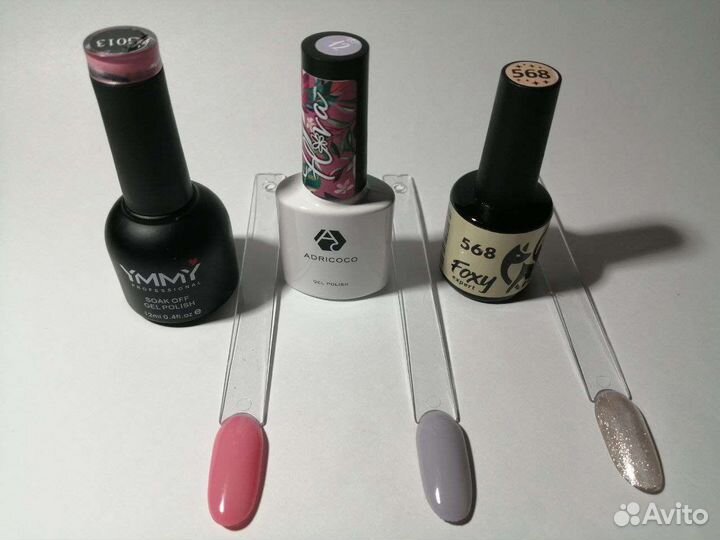 Гель лаки, лаки для стемпинга