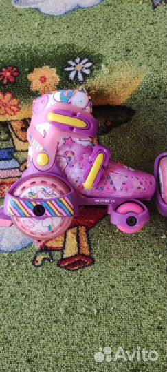 Роликовые коньки раздвижные