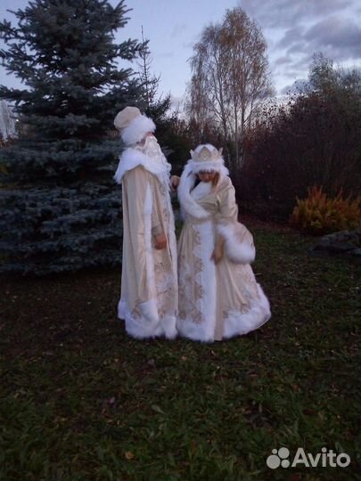 Костюм деда мороза и снегурочки