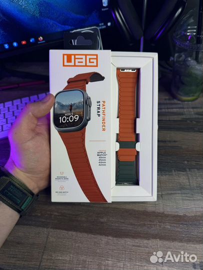 Ремешок UAG Strap Pathfinder Orange Apple Watch