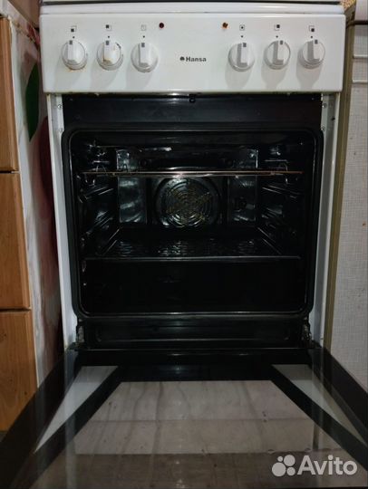 Газовая плита с электро духовкой