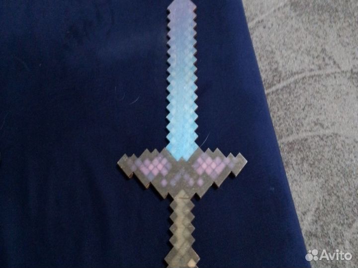 Меч деревянный Майнкрафт не острый